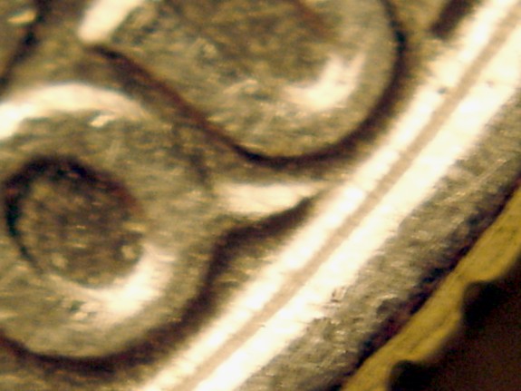 1993-P-Washington-Quarter,-Nice-Size-Die-Crack-On-Reverse